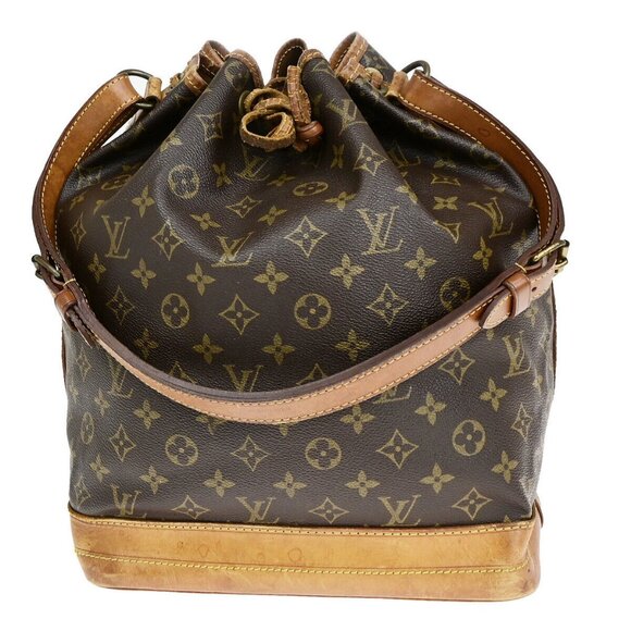 LOUIS VUITTON Noe GM Drawstring Shoulder Bag Monogram Leather BN - Picture 1 of 16